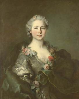 Portrait of mademoiselle de Coislin